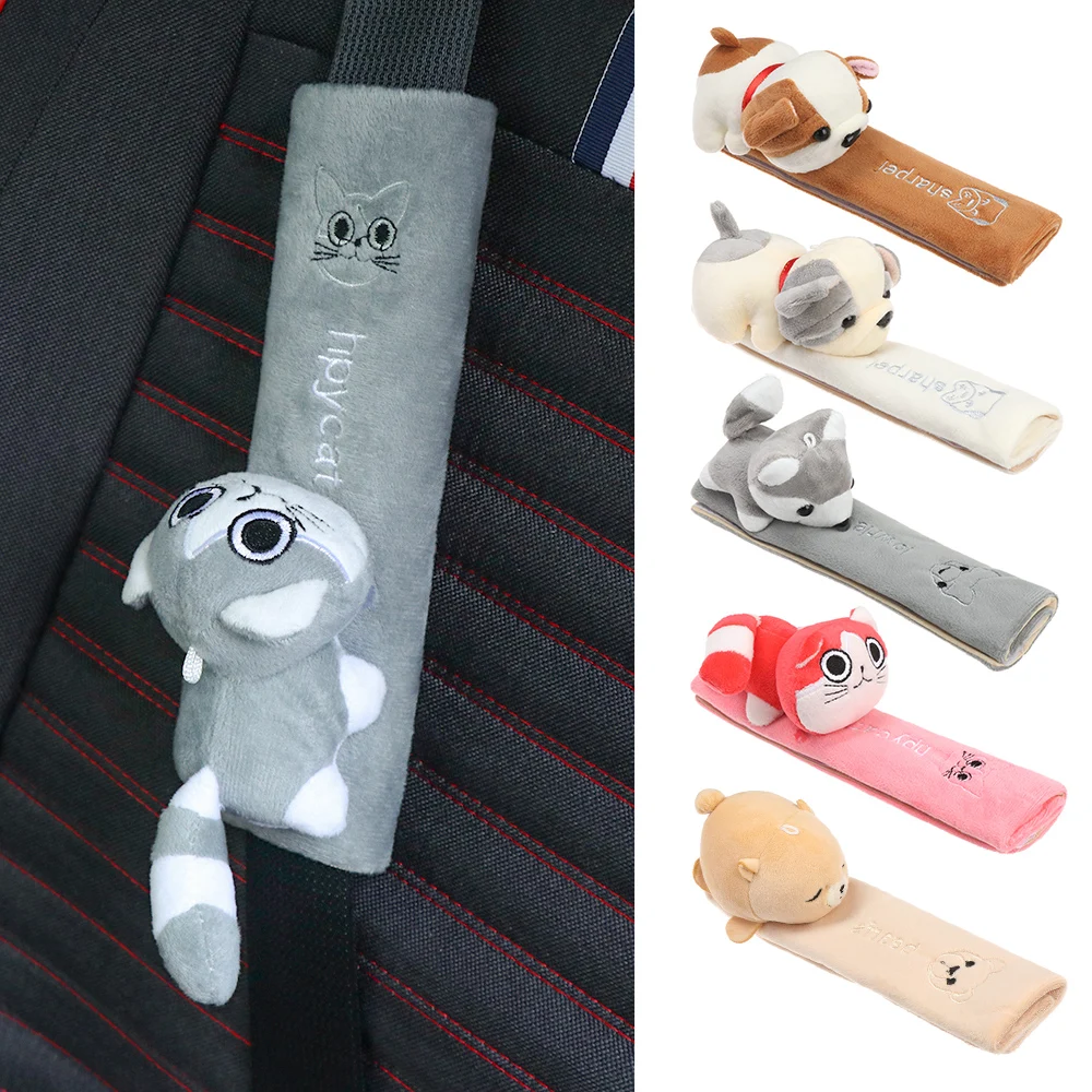 Cartoon Car Seat Belt Cover Universal Auto Seat Belt Shoulder Pad Warm Flannel Interior Seat Cushion Protector Safety Protection
Cartoon Car Seat Belt Cover Universal Auto Seat Belt Shoulder Pad Warm Flannel Interior Seat Cushion Protector Safety Protection