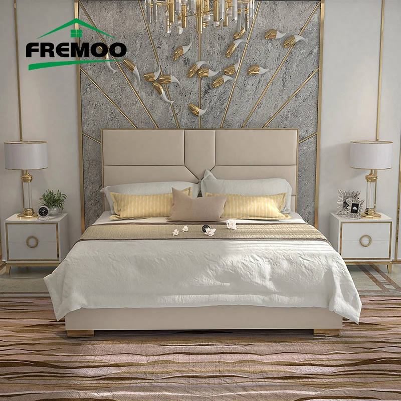 Master Bedroom Double Bed Small Apartment Space Saving Storage Lit 2 Personnes High Quality Modern Simple Wedding Soft Bed
Master Bedroom Double Bed Small Apartment Space Saving Storage Lit 2 Personnes High Quality Modern Simple Wedding Soft Bed