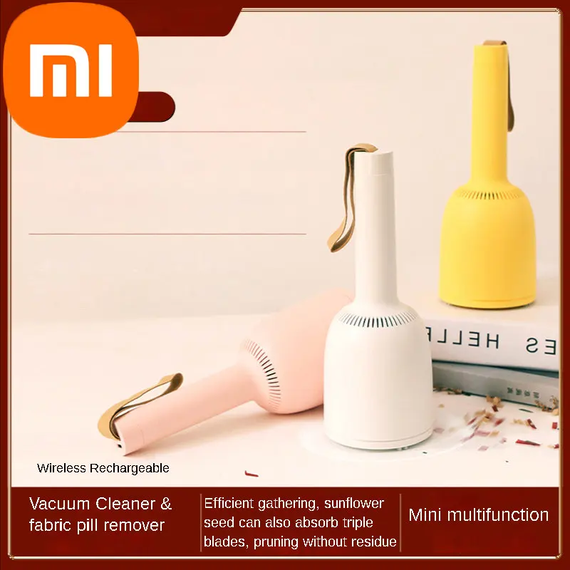 Настольный мини-пылесос Xiaomi, беспроводной портативный резиновый пылесос с зарядкой от Usb, триммер с шариками для волос
Настольный мини-пылесос Xiaomi, беспроводной портативный резиновый пылесос с зарядкой от Usb, триммер с шариками для волос