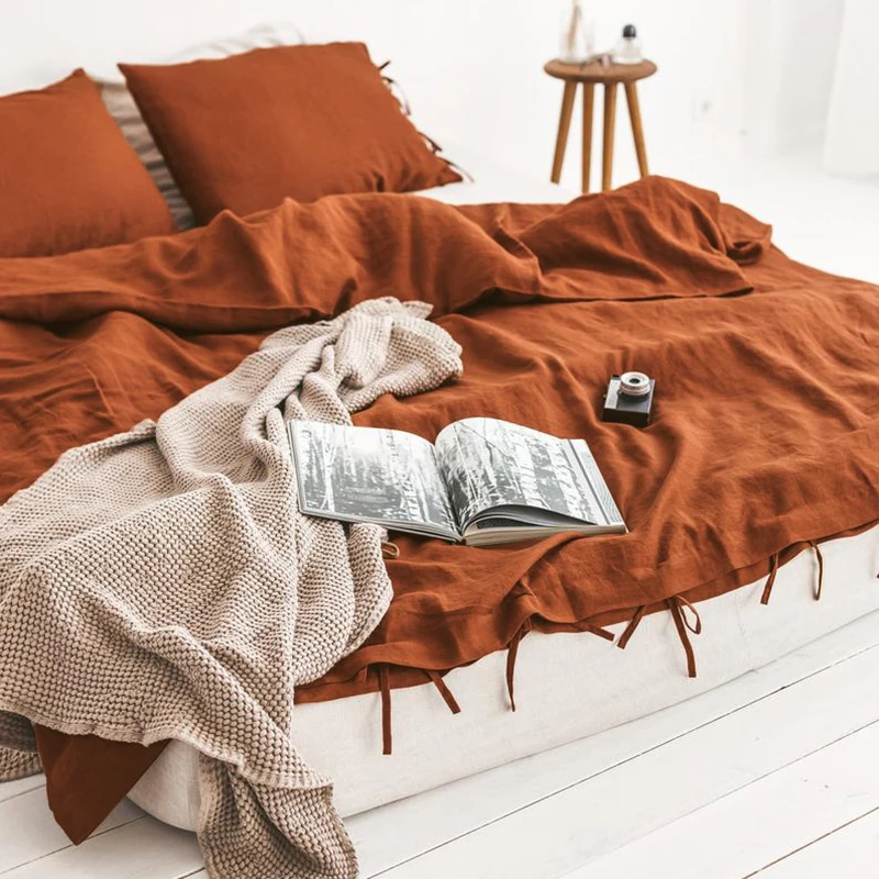100% Linen Bedding Set Duvet Cover And Pillowcase Couple 135 Double Bed Cover 150 Twin Queen King Bed Linen 220x240 Quilt Cover
100% Linen Bedding Set Duvet Cover And Pillowcase Couple 135 Double Bed Cover 150 Twin Queen King Bed Linen 220x240 Quilt Cover