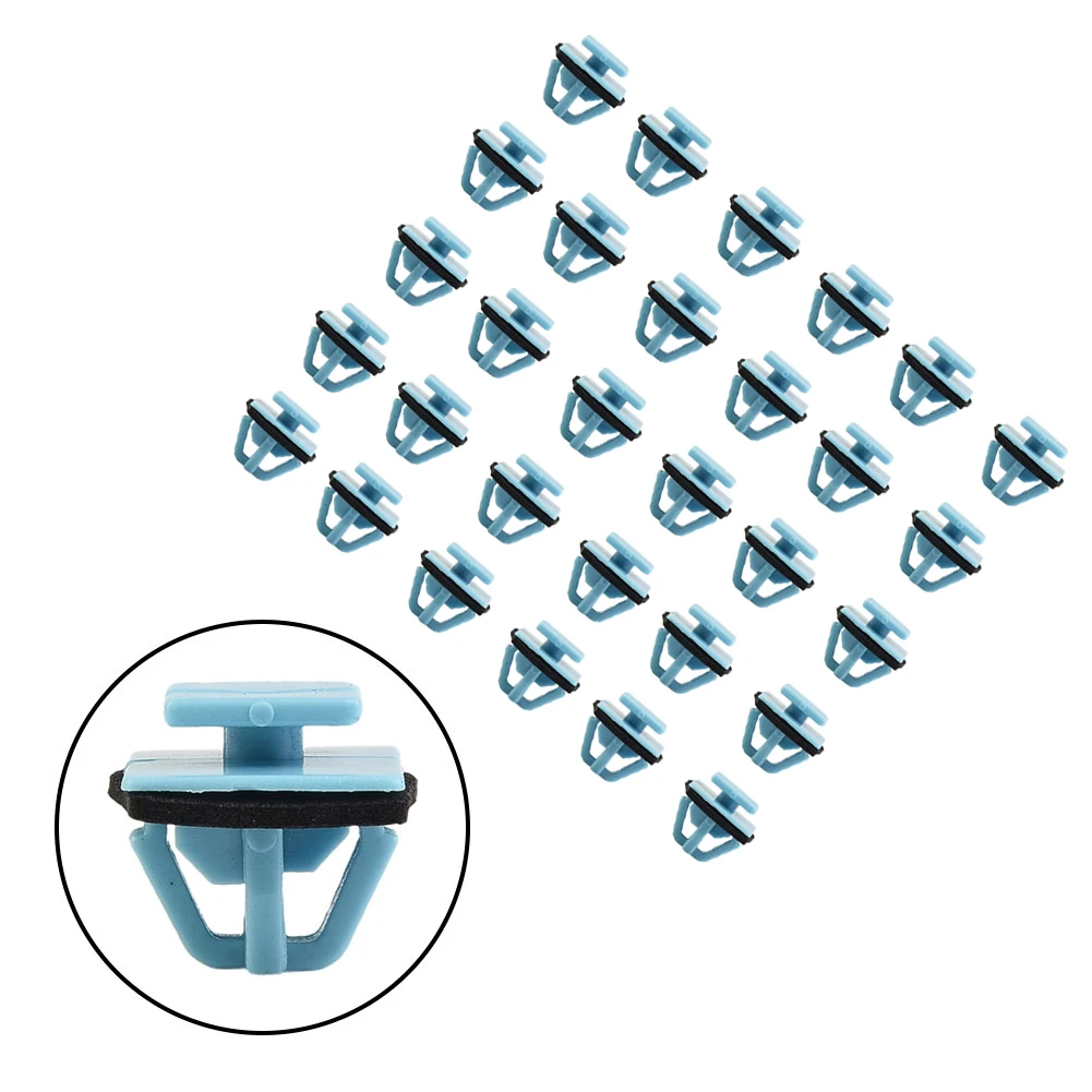 Exterior Trim Clip With Sealer Replacement Rocker 10mm Stem Length 30pcs/kit Door Fastener Fender Flare For Kia
Exterior Trim Clip With Sealer Replacement Rocker 10mm Stem Length 30pcs/kit Door Fastener Fender Flare For Kia