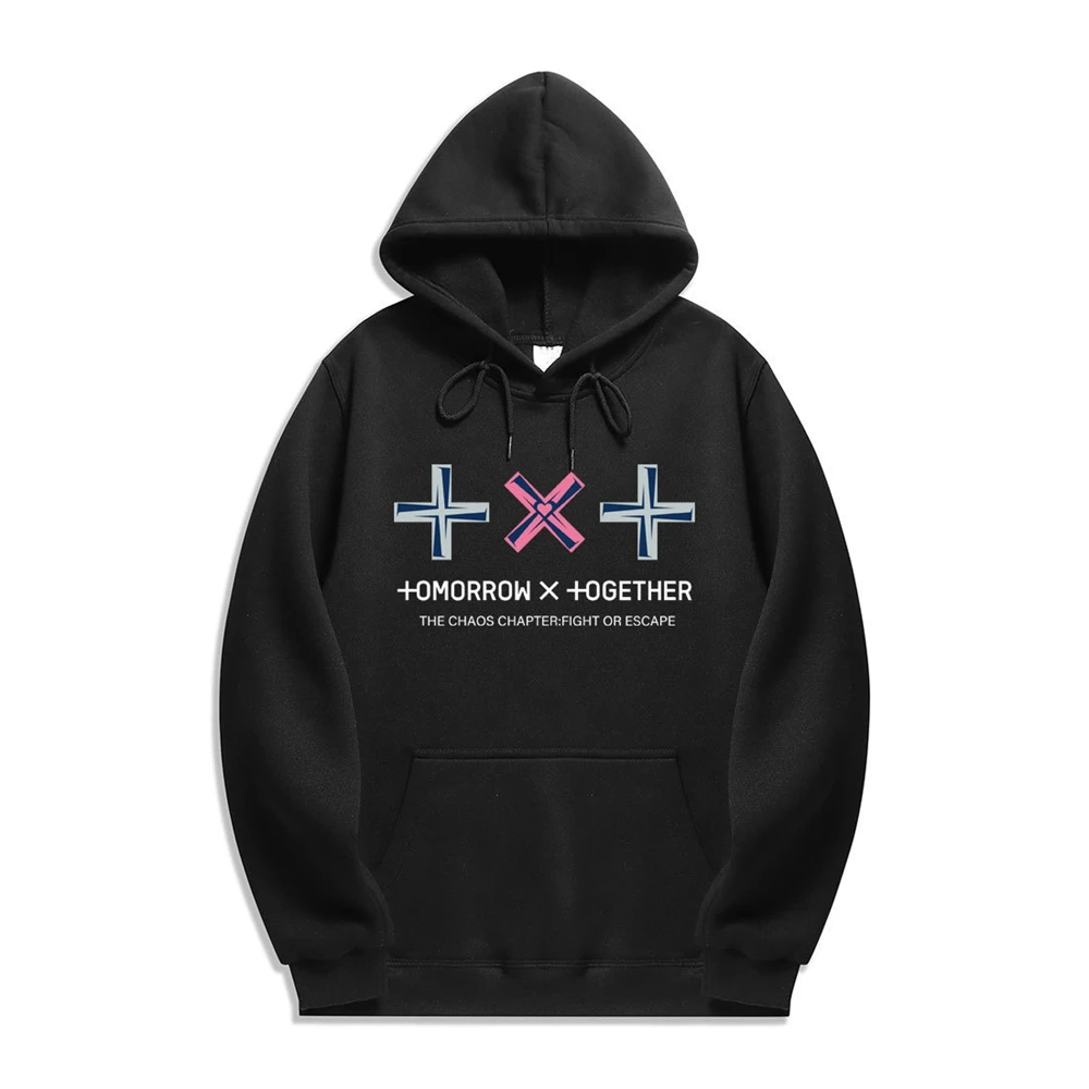 Y2K Женская толстовка KPOP TXT с начесом с длинным рукавом Harajuku парная зимняя теплая Толстовка Оверсайз женская одежда 
Y2K Женская толстовка KPOP TXT с начесом с длинным рукавом Harajuku парная зимняя теплая Толстовка Оверсайз женская одежда