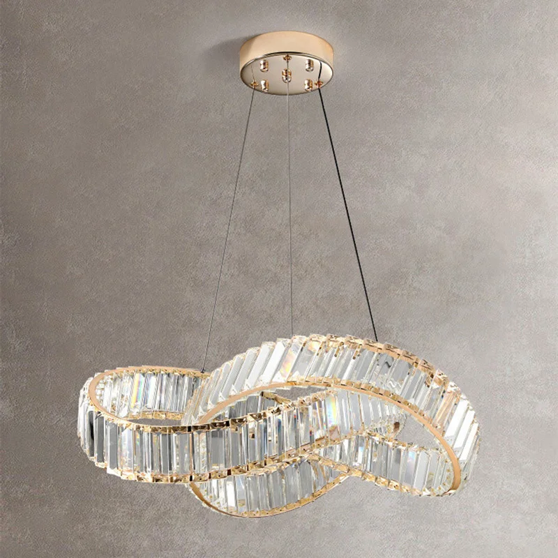 Chandelier Luxury Lustre Gold Metal Led Modern Foyer K9 Crystal Led Dimmable Suspend Lamp Adjustable Hanging Lamp Fixtures
Chandelier Luxury Lustre Gold Metal Led Modern Foyer K9 Crystal Led Dimmable Suspend Lamp Adjustable Hanging Lamp Fixtures