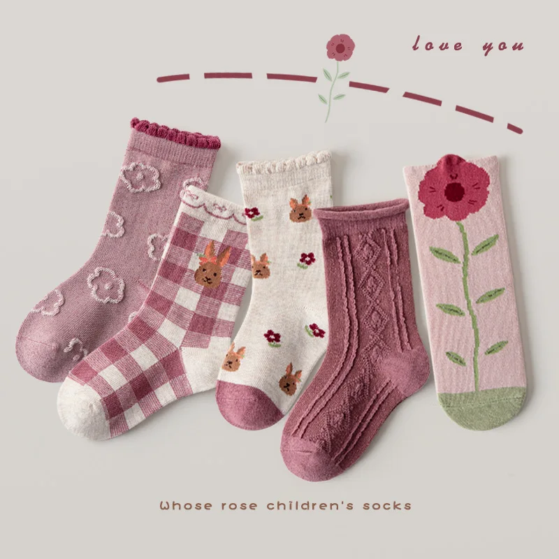 5 Pairs/Lot Children Socks Cotton Fashion Warm Boy Girl Baby Cute Cartoon Cozy Soft For Autumn Winter New 1-12Y Kids Teen Socks
5 Pairs/Lot Children Socks Cotton Fashion Warm Boy Girl Baby Cute Cartoon Cozy Soft For Autumn Winter New 1-12Y Kids Teen Socks