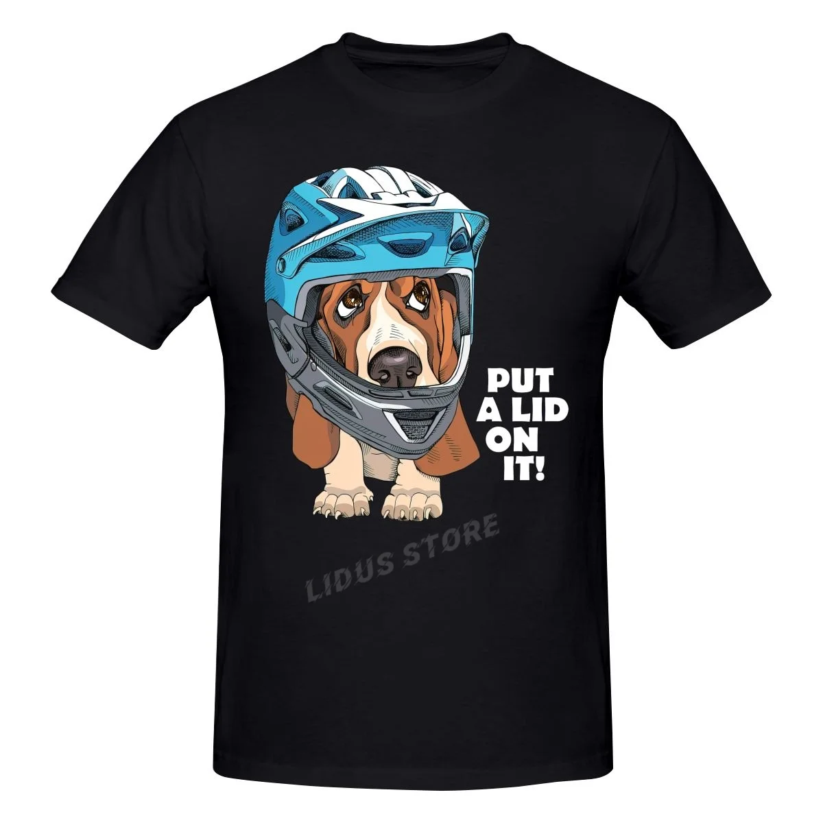 Basset Hound Puppy In A Blue Full Face Bike Helmet T-Shirt Clothing Graphics Tshirt Short Sleeve Sweatshirt undershirt Shirt Tee
Basset Hound Puppy In A Blue Full Face Bike Helmet T-Shirt Clothing Graphics Tshirt Short Sleeve Sweatshirt undershirt Shirt Tee