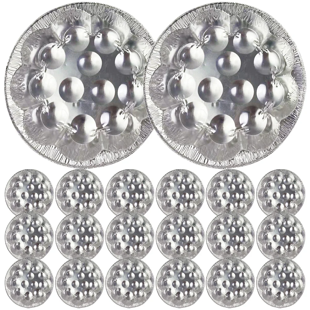 20 Pcs Snail Tin Foil Baking Tray Pans Tinfoil Dish Dishes Escargot Octopus Balls Grill
20 Pcs Snail Tin Foil Baking Tray Pans Tinfoil Dish Dishes Escargot Octopus Balls Grill