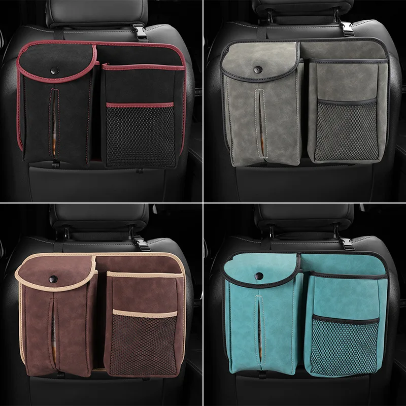 Car accessories interiors leather Sundries hanging bag storage box hanging Napkin tissue box Vehicle supplies Storage organizer
Car accessories interiors leather Sundries hanging bag storage box hanging Napkin tissue box Vehicle supplies Storage organizer