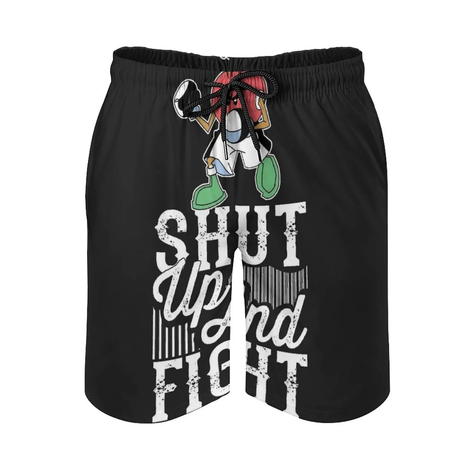 Shut Up And Fight! Men's Swim Trunks Quick Dry Volley Beach Shorts With Pockets For Men's Boxing Sports Humor Athletic Gear Get
Shut Up And Fight! Men's Swim Trunks Quick Dry Volley Beach Shorts With Pockets For Men's Boxing Sports Humor Athletic Gear Get