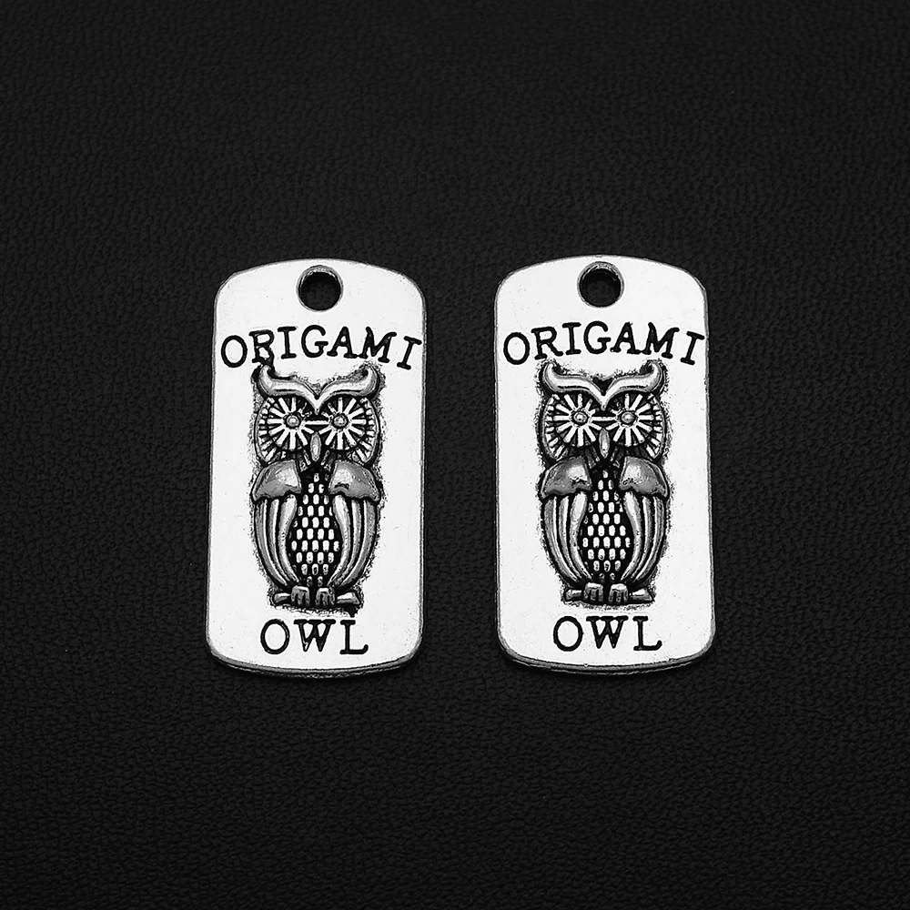 2pcs/Lots 15x30mm Antique Silver Plated Origami Owl Charms Bird Pendants For Diy Necklaces Jewelry Making Supplies Accessories
2pcs/Lots 15x30mm Antique Silver Plated Origami Owl Charms Bird Pendants For Diy Necklaces Jewelry Making Supplies Accessories