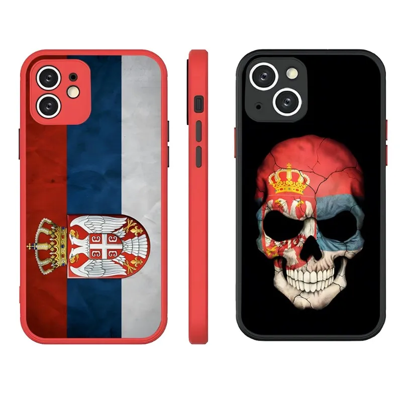 Serbian Flag Phone Case For IPhone 13 12 11 Pro Max 14 Mini X XR XS 7 8 6 Plus SE 2020 2022 Matte Clear Back Shockproof Bumper
Serbian Flag Phone Case For IPhone 13 12 11 Pro Max 14 Mini X XR XS 7 8 6 Plus SE 2020 2022 Matte Clear Back Shockproof Bumper