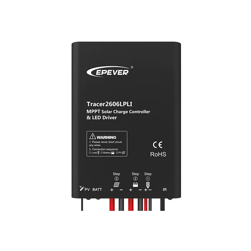 Tracer2610LPLI 10A 12V 12 volt charge controller mppt street light 100V Input for lead-acid or Lithium battery
Tracer2610LPLI 10A 12V 12 volt charge controller mppt street light 100V Input for lead-acid or Lithium battery