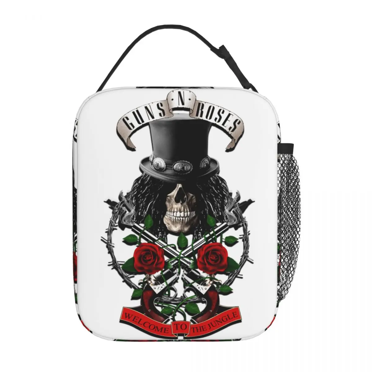 Slash Guns N Roses Insulated Lunch Bag Welcome To The Jungle Song Food Box Multifunction Cooler Thermal Lunch Box Office
Slash Guns N Roses Insulated Lunch Bag Welcome To The Jungle Song Food Box Multifunction Cooler Thermal Lunch Box Office