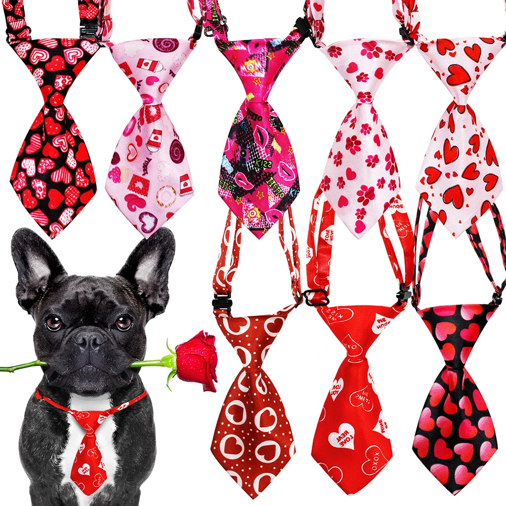 20/30pcs Dog Decorate Necktie Small Dog Cat Tie/Bowties for Valentine's Day Heart Pattern Pet Dog Neckties for Dogs Accssories
20/30pcs Dog Decorate Necktie Small Dog Cat Tie/Bowties for Valentine's Day Heart Pattern Pet Dog Neckties for Dogs Accssories