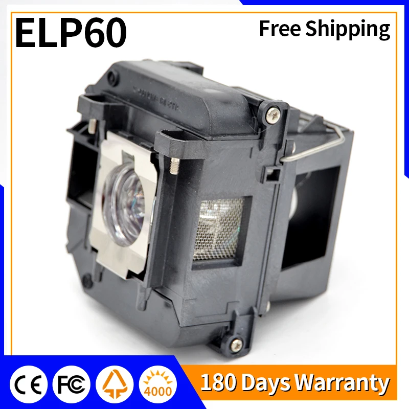 High Quality Projector Lamp ELPLP60 V13H010L60 For Epson EB-900 EB-905 420 425W 905 92 93+ 93 95 96W H383 H383A425Wi 430i 435Wi
High Quality Projector Lamp ELPLP60 V13H010L60 For Epson EB-900 EB-905 420 425W 905 92 93+ 93 95 96W H383 H383A425Wi 430i 435Wi