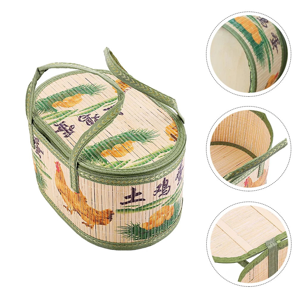 Bamboo Basket Snack Storage Holder Egg Storage Basket Bamboo Weaving Container Vegetable Basket for Home Picnic
Bamboo Basket Snack Storage Holder Egg Storage Basket Bamboo Weaving Container Vegetable Basket for Home Picnic
