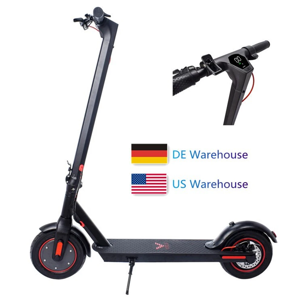 

Hot Sale V10 Folding Kick E Scooter High Quality 10 Inch Two Wheel Electric Scooters Self Balancing Escooter