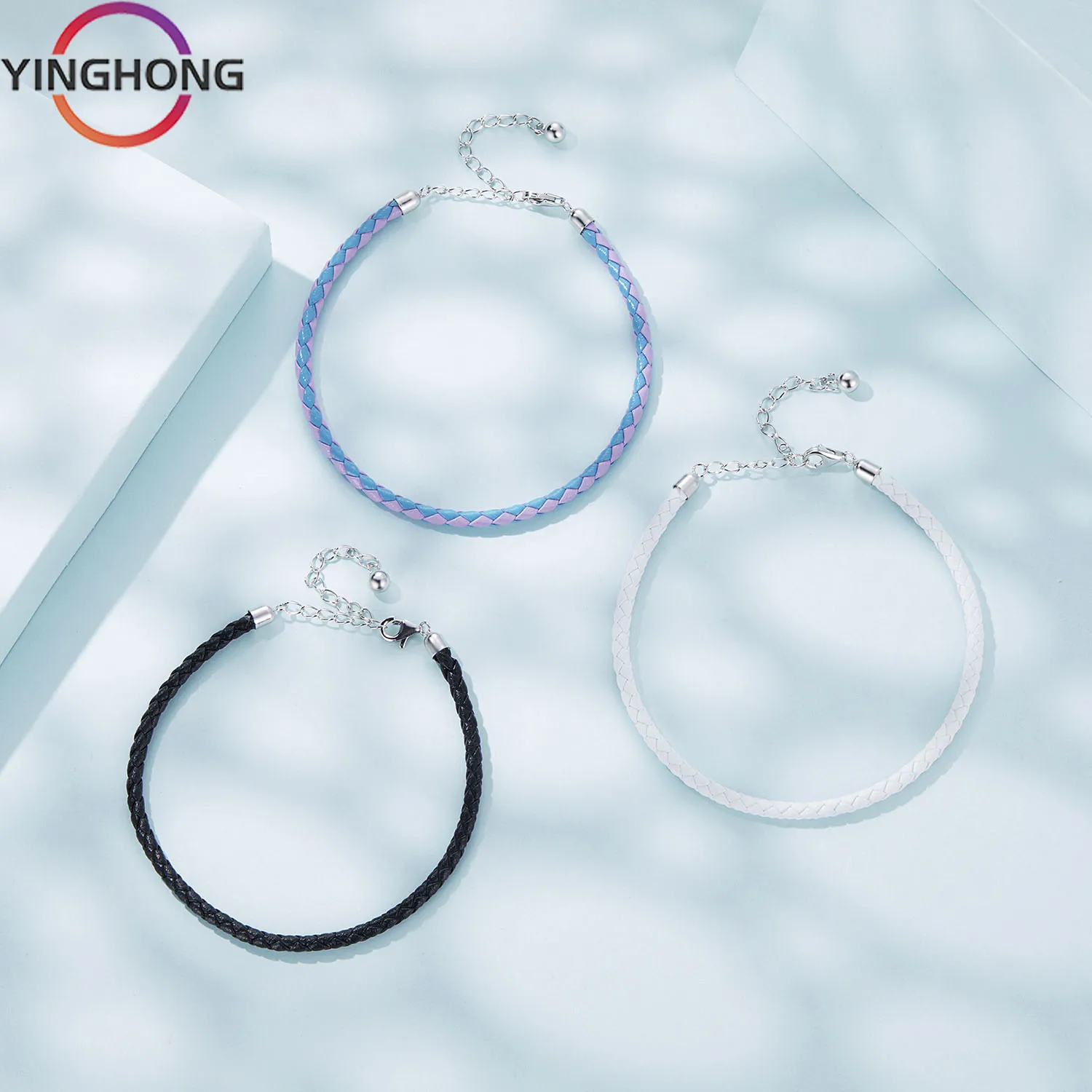 S925 Sterling Silver Original Simple Leather Rope Bracelet Women's Y2K Jewelry Charm Fashion Luxury Exquisite Gift
S925 Sterling Silver Original Simple Leather Rope Bracelet Women's Y2K Jewelry Charm Fashion Luxury Exquisite Gift