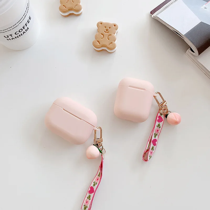 Pink Peach Cases For AirPods 3 Pro Case Soft TPU Cute Bluetooth Earphone Charging Box For Air Pods Pro 3 2 1 Cases
Pink Peach Cases For AirPods 3 Pro Case Soft TPU Cute Bluetooth Earphone Charging Box For Air Pods Pro 3 2 1 Cases