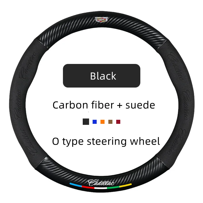 Carbon Fiber Non-slip Auto Steering Wheel Cover For Cadillac ATS CT6 CTS DTS XT5 Escalade ESV SRX STS XTS 28T ELR CarAccessories
Carbon Fiber Non-slip Auto Steering Wheel Cover For Cadillac ATS CT6 CTS DTS XT5 Escalade ESV SRX STS XTS 28T ELR CarAccessories