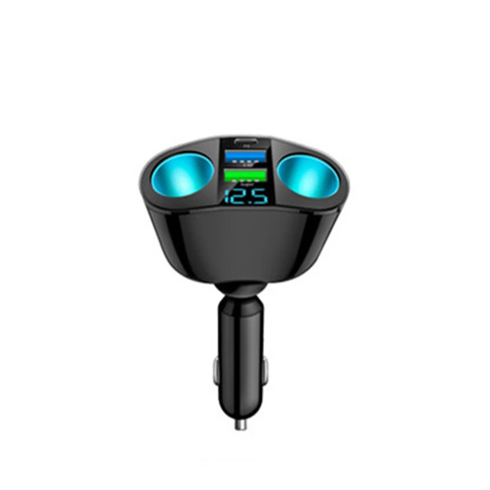66W Super Car Charger 12V/24V Dual USB Power Adapter Car Cigar Lighter Socket Car Chargers For Various Electrical Equipment
66W Super Car Charger 12V/24V Dual USB Power Adapter Car Cigar Lighter Socket Car Chargers For Various Electrical Equipment