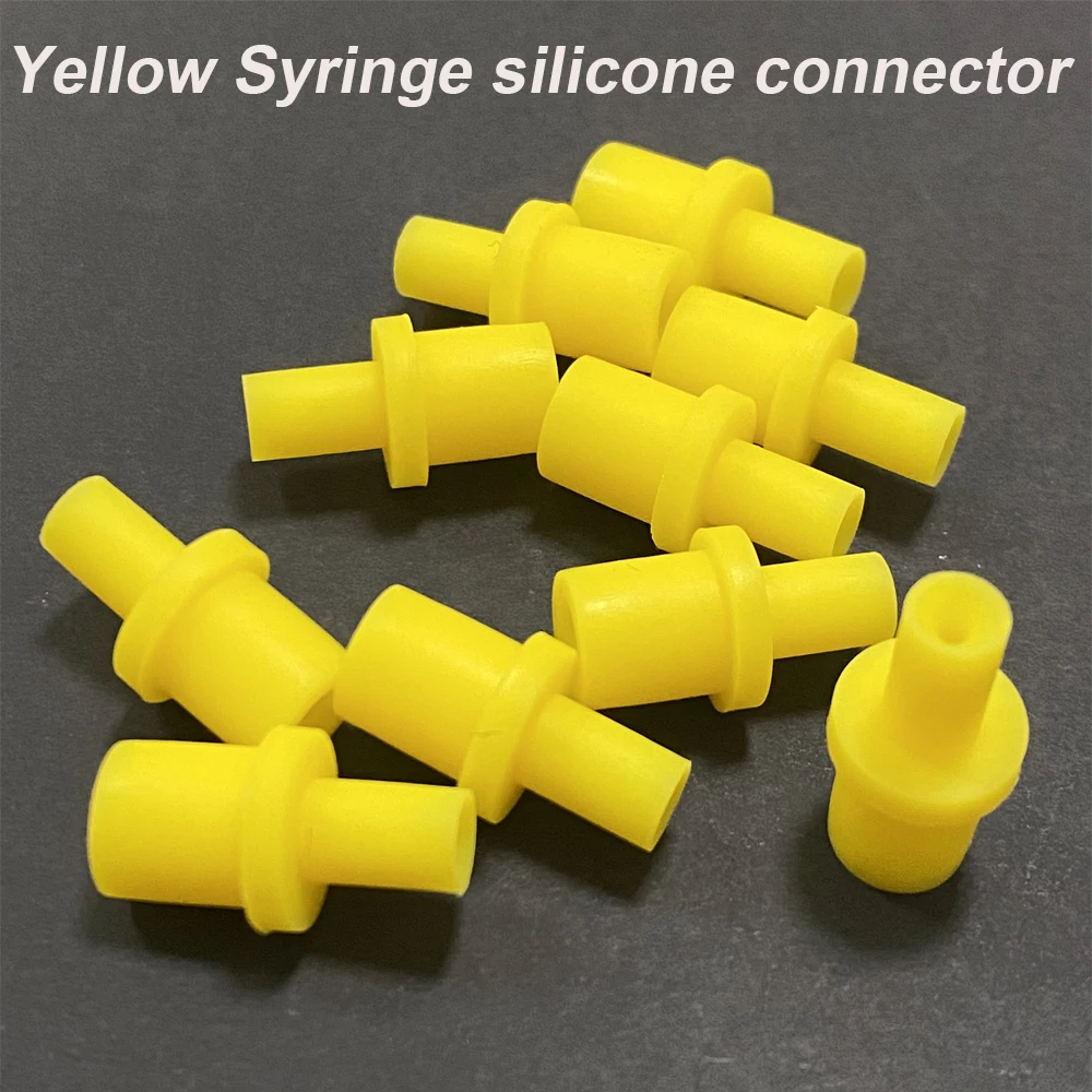 10pc Yellow Syringe silicone soft pumping air hollow joint part rubber connector 4 4.0 4mm ciss inkjet cartridge cleaning tool
10pc Yellow Syringe silicone soft pumping air hollow joint part rubber connector 4 4.0 4mm ciss inkjet cartridge cleaning tool