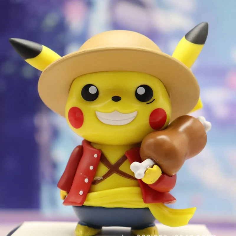 PVC Pokemon Kawaii Pikachu Anime Figure COS One Piece Monkey D. Luffy Majin Buu Children's Toy For Gift Room Decorat Desk Setup
PVC Pokemon Kawaii Pikachu Anime Figure COS One Piece Monkey D. Luffy Majin Buu Children's Toy For Gift Room Decorat Desk Setup