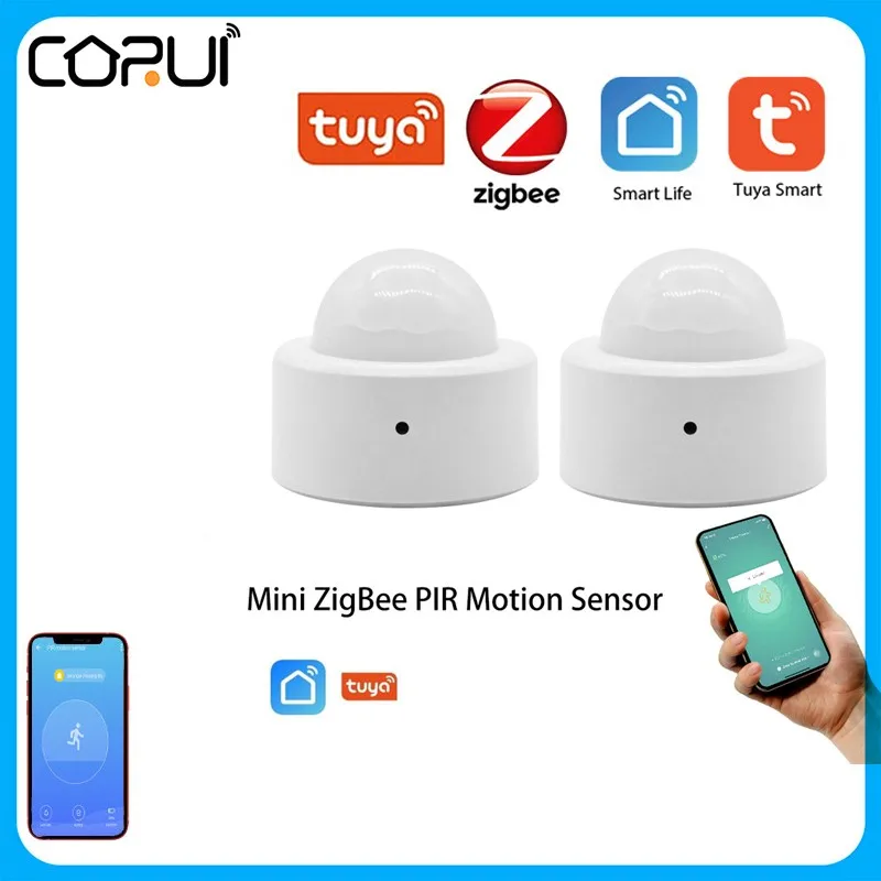 CoRui Tuya Zigbee3.0 Human Body Sensor Wireless Smart Body Movement Mini PIR Motion Sensor Use With Gateway Motion Sensor
CoRui Tuya Zigbee3.0 Human Body Sensor Wireless Smart Body Movement Mini PIR Motion Sensor Use With Gateway Motion Sensor