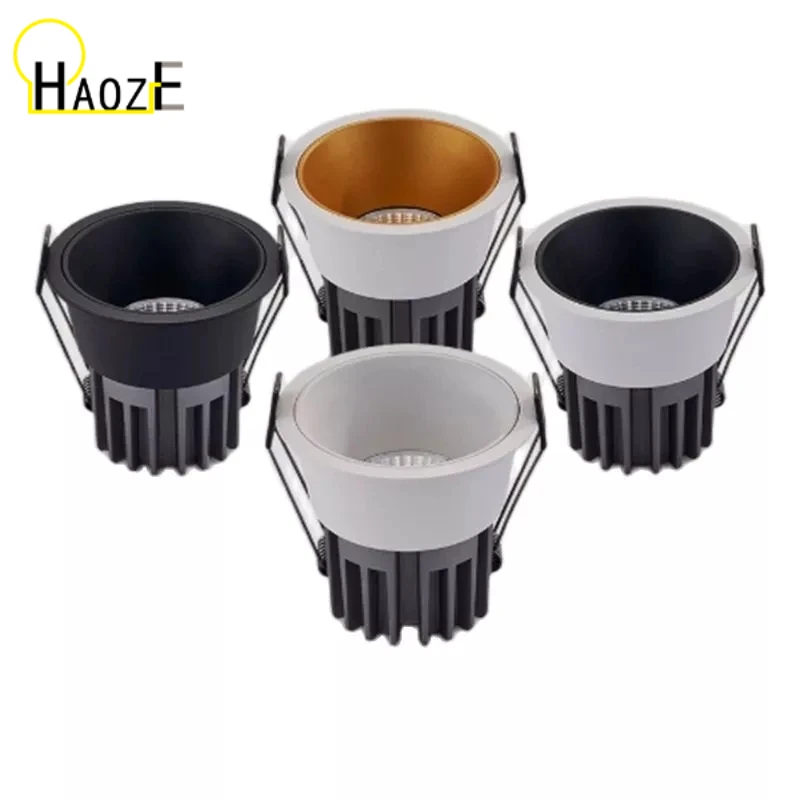 Встраиваемые антибликосветодиодный COB светодиодные светильники Haoze 7W9W/12W/15W, светодиодная фотолампа 85 ~ 265 В переменного тока, внутреннее осв...
Встраиваемые антибликосветодиодный COB светодиодные светильники Haoze 7W9W/12W/15W, светодиодная фотолампа 85 ~ 265 В переменного тока, внутреннее осв...