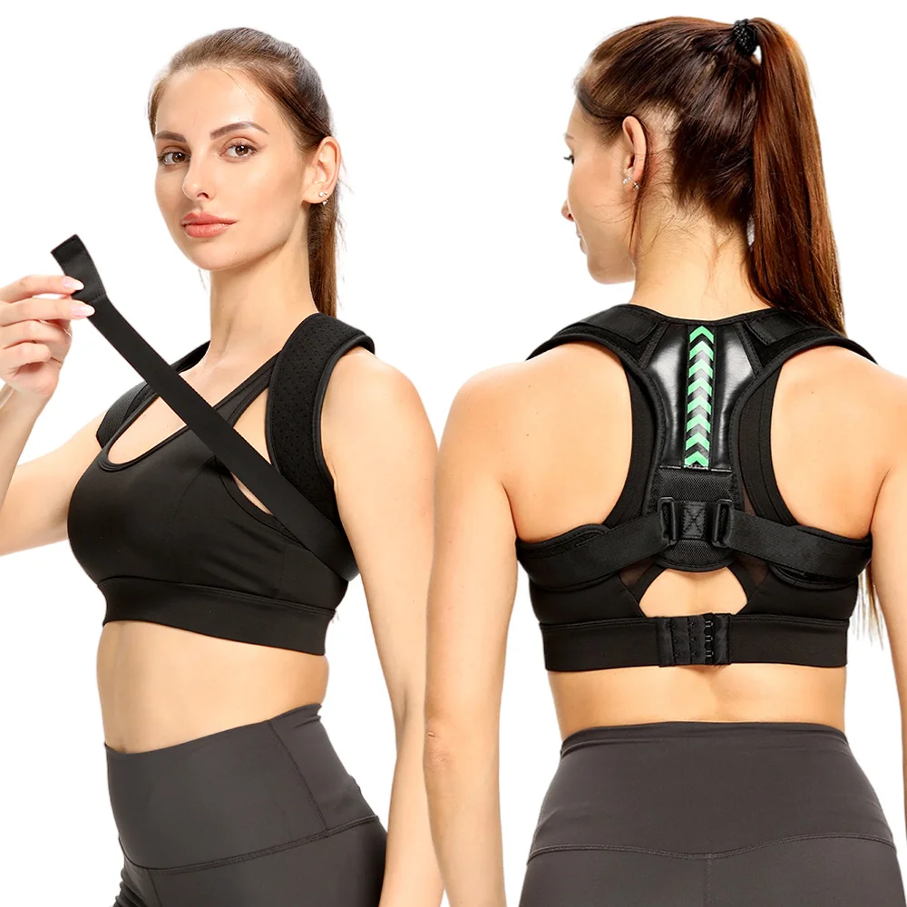 Adjustable Back Shoulder Posture Corrector Belt Clavicle Spine Support Reshape Body Home Office Sport Upper Back Training Aids
Adjustable Back Shoulder Posture Corrector Belt Clavicle Spine Support Reshape Body Home Office Sport Upper Back Training Aids