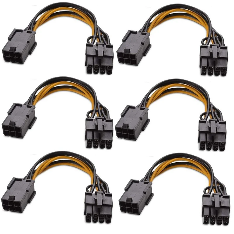 Адаптер Pcie 6Pin-8Pin, PCI-E 6-контактный штекер-8-контактный разъем для PCI Express 8Pin видеокарта с питанием от GPU
Адаптер Pcie 6Pin-8Pin, PCI-E 6-контактный штекер-8-контактный разъем для PCI Express 8Pin видеокарта с питанием от GPU