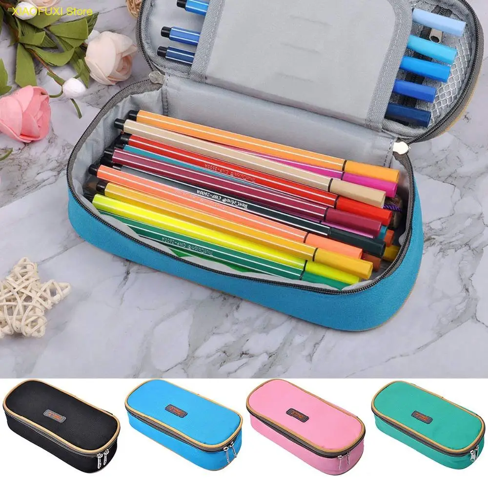 Large Capacity Pencil Case Bags Multifunction School Stationery Pen Storage Holder Bag Organizer Supplies Painting Drawing Pen
Large Capacity Pencil Case Bags Multifunction School Stationery Pen Storage Holder Bag Organizer Supplies Painting Drawing Pen