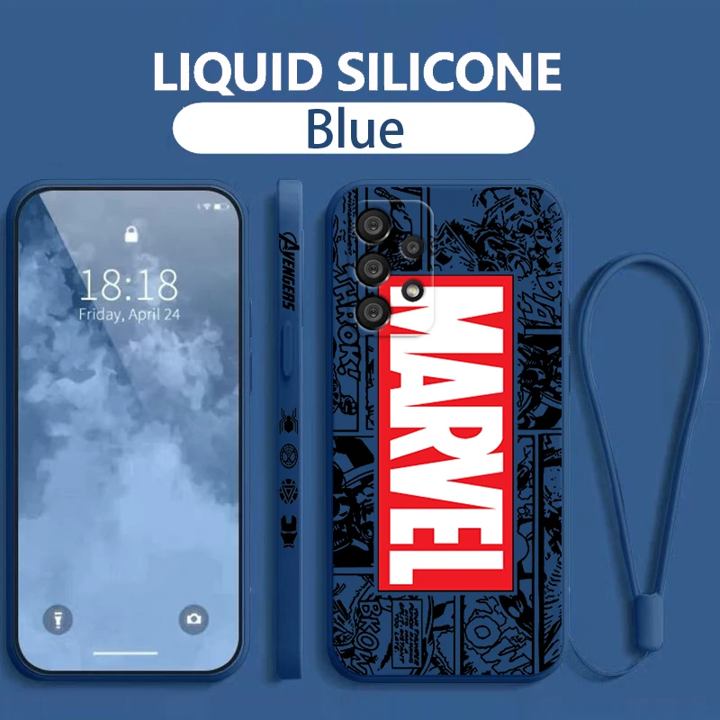 Avengers Marvel Art Comics Samsung Phone Case For A73 A53 A33 A52 A32 A71 A51 A21S A03S A50 A30 5G Liquid Left Rope Cover
Avengers Marvel Art Comics Samsung Phone Case For A73 A53 A33 A52 A32 A71 A51 A21S A03S A50 A30 5G Liquid Left Rope Cover