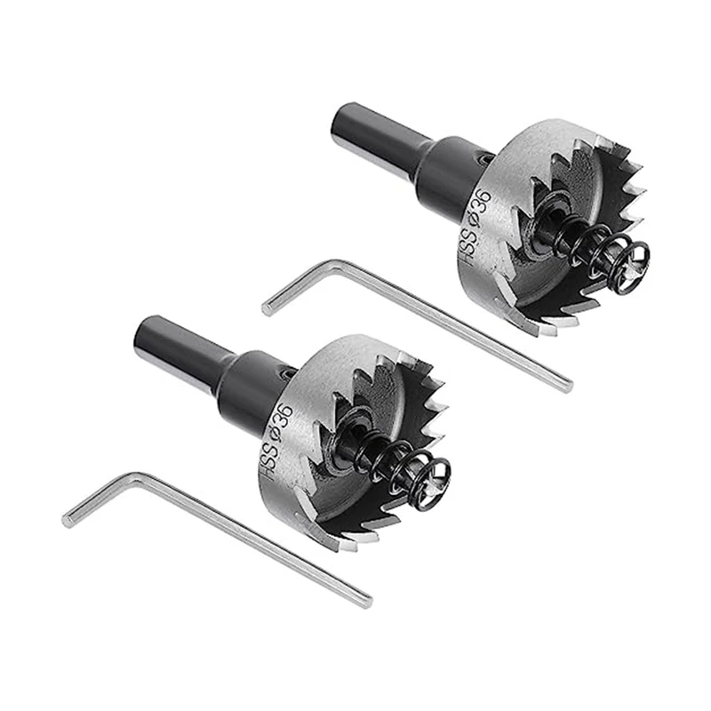 HSS Hole Opener Drill Sheet Metal Hole Reamer 36Mm For Stainless Steel, Aluminum, Metal, Wood, Plastic
HSS Hole Opener Drill Sheet Metal Hole Reamer 36Mm For Stainless Steel, Aluminum, Metal, Wood, Plastic