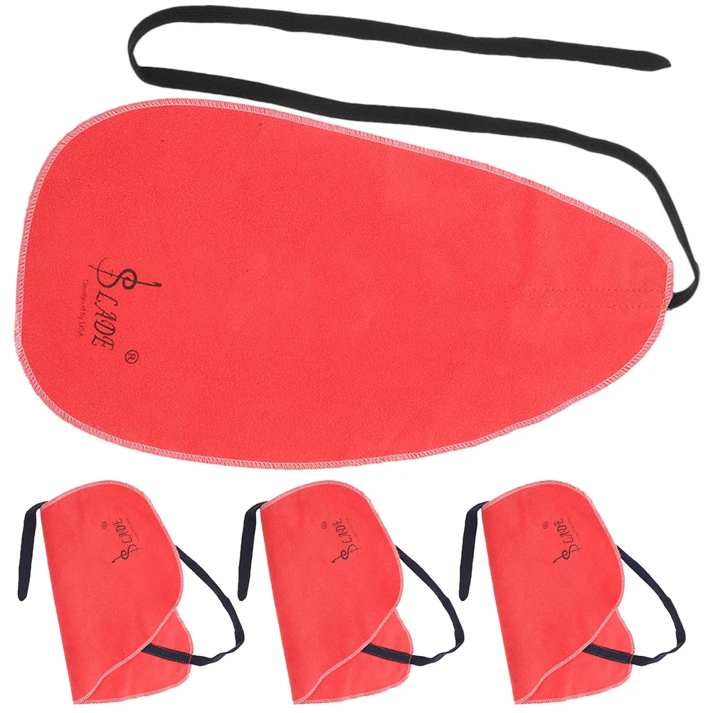 4 Pcs Cleaning Cloths Saxophone Tool Maintenance Musical Instrument Flute Care Clarinet
4 Pcs Cleaning Cloths Saxophone Tool Maintenance Musical Instrument Flute Care Clarinet