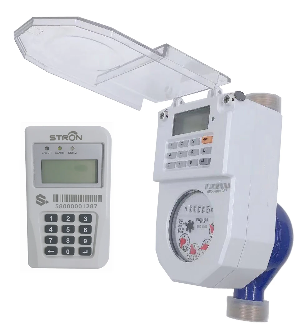 Residential IP68 Waterproof STS Standard R160 Prepaid Split Keypad Smart Water Meter With CIU
Residential IP68 Waterproof STS Standard R160 Prepaid Split Keypad Smart Water Meter With CIU