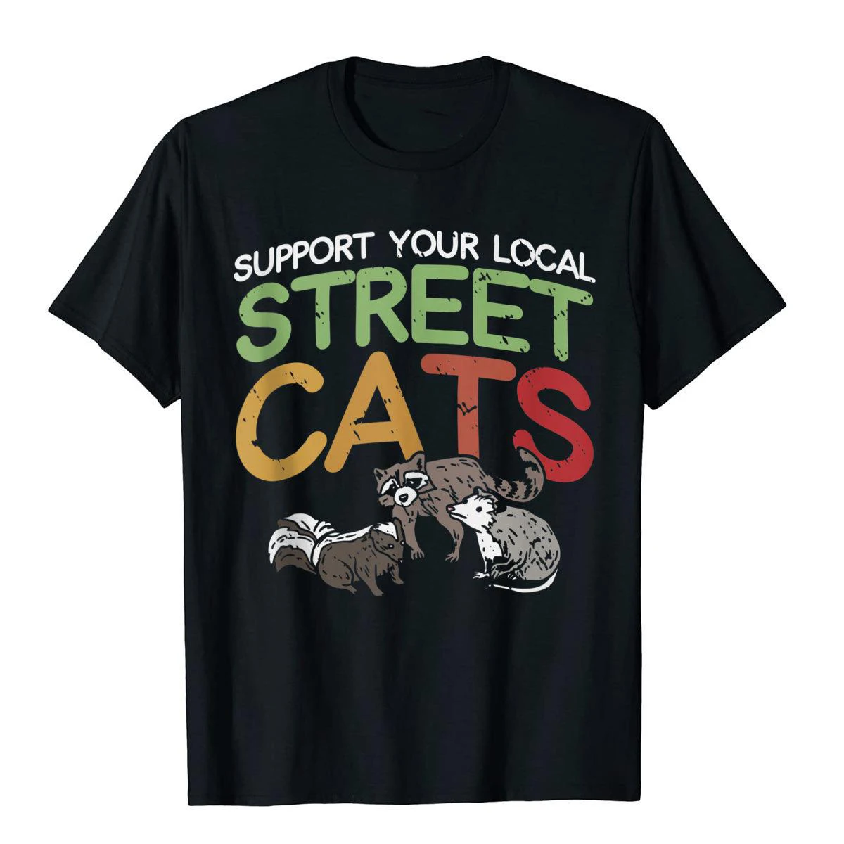 Аниме Топ с надписью «Support Your Local Street», смешные футболки с изображением кошки, енота, сканка опасума, хлопковые мужские футболки, уличные топы...
Аниме Топ с надписью «Support Your Local Street», смешные футболки с изображением кошки, енота, сканка опасума, хлопковые мужские футболки, уличные топы...