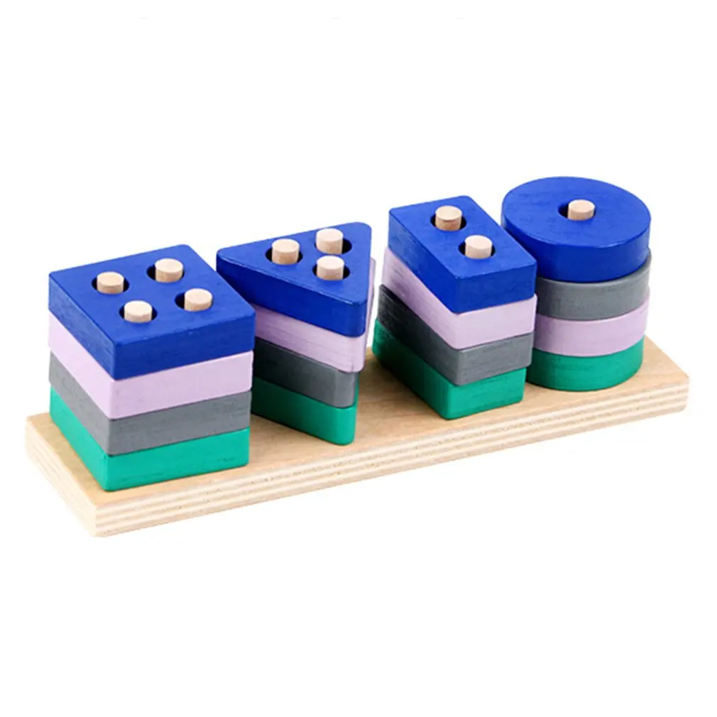 Educational Toys Mini Size Wooden Montessori Toy Building Blocks Early Learning Color Shape Match Kids Toy for Boys Girls 2Y+
Educational Toys Mini Size Wooden Montessori Toy Building Blocks Early Learning Color Shape Match Kids Toy for Boys Girls 2Y+
