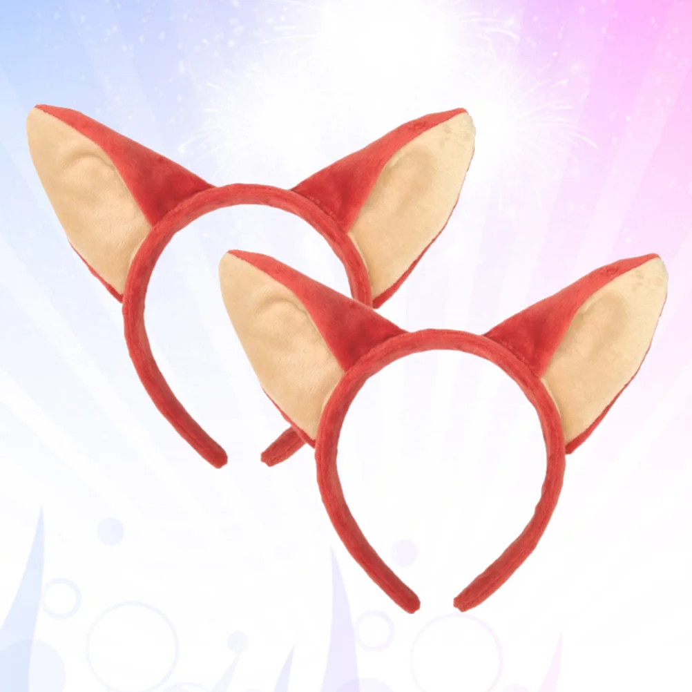 2pcs Plush Ear Hair Cartoon Stuffed Headband Hair Clasp Unisex Hair Accessory 
2pcs Plush Ear Hair Cartoon Stuffed Headband Hair Clasp Unisex Hair Accessory