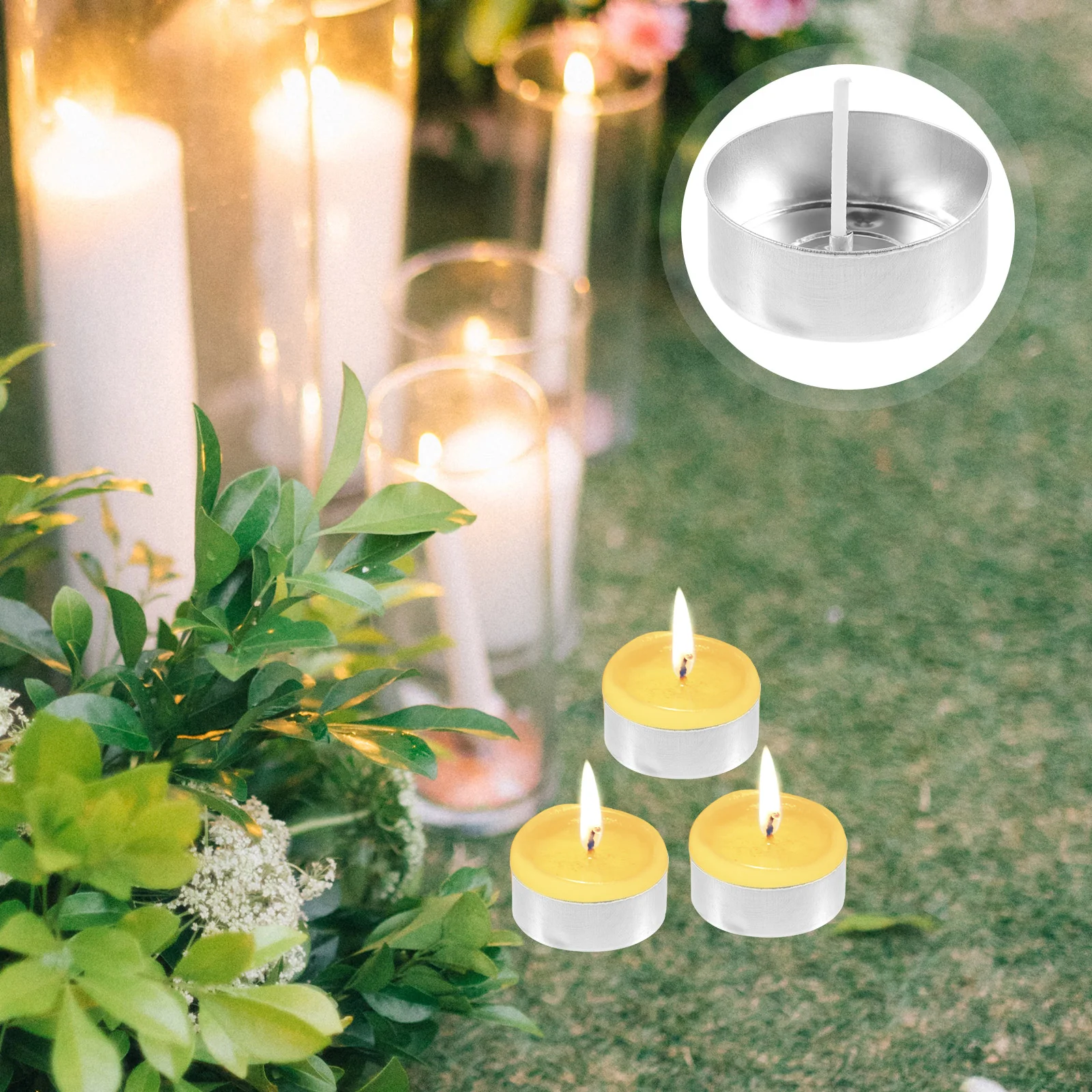 Containers Tea Light Holder Making Candles Crafting Supplies Jars Lights Aluminum Small
Containers Tea Light Holder Making Candles Crafting Supplies Jars Lights Aluminum Small