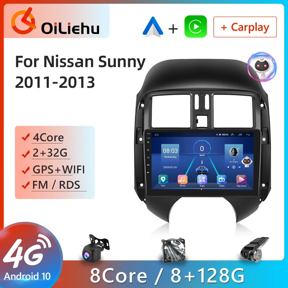Автомобильный радиоприемник Oiliehu AI Voice Android Carplay для Nissan Sunny 2011-2013 2din Android Auto 4G Мультимедиа GPS Авторадио DSP
Автомобильный радиоприемник Oiliehu AI Voice Android Carplay для Nissan Sunny 2011-2013 2din Android Auto 4G Мультимедиа GPS Авторадио DSP