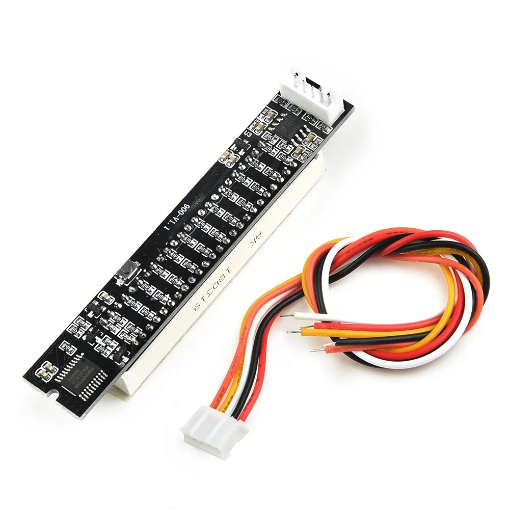 Speed Adjustable 12-Level Indicator VU Meter Light Speed Adjustable Board Module Stereo Accessory With 5pin Cable
Speed Adjustable 12-Level Indicator VU Meter Light Speed Adjustable Board Module Stereo Accessory With 5pin Cable