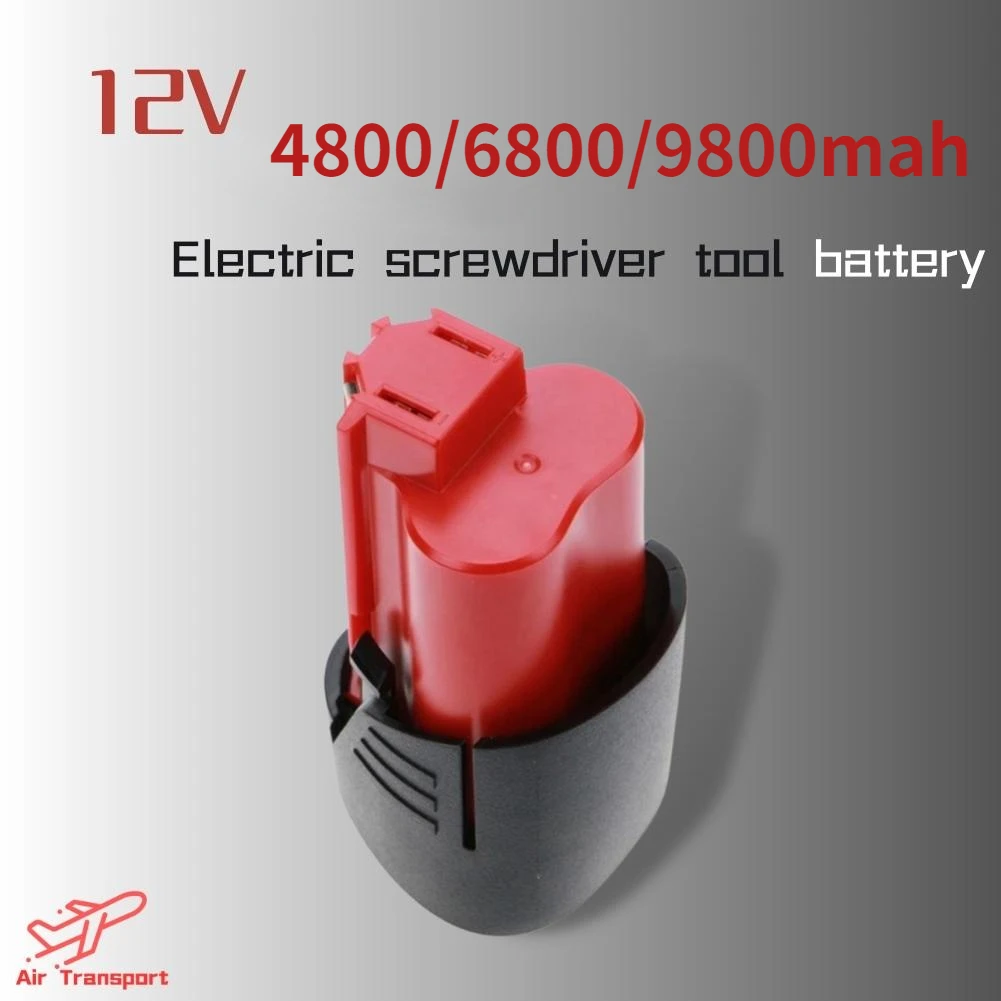 9.8.Ah 12V Screwdriver Battery, Suitable for M12 12V XC, 48-11-2460 2421 48-11-2411, and Other Series, Rechargeable Tool Battery
9.8.Ah 12V Screwdriver Battery, Suitable for M12 12V XC, 48-11-2460 2421 48-11-2411, and Other Series, Rechargeable Tool Battery