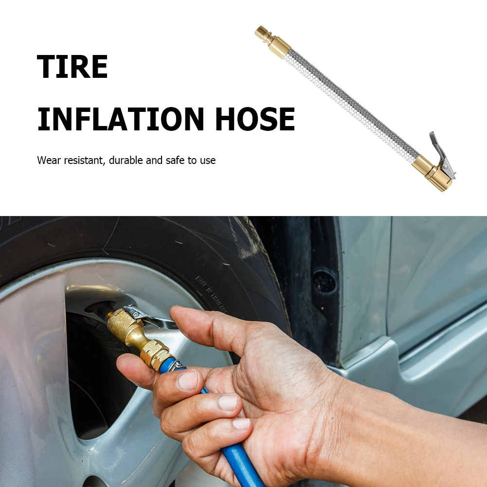 Bicycle Motorcycle Car Tire Air Hose Air Pump Extension Tube Valve Hose Fitting Adapter Air Connection Locking Air Chuck Do Not
Bicycle Motorcycle Car Tire Air Hose Air Pump Extension Tube Valve Hose Fitting Adapter Air Connection Locking Air Chuck Do Not