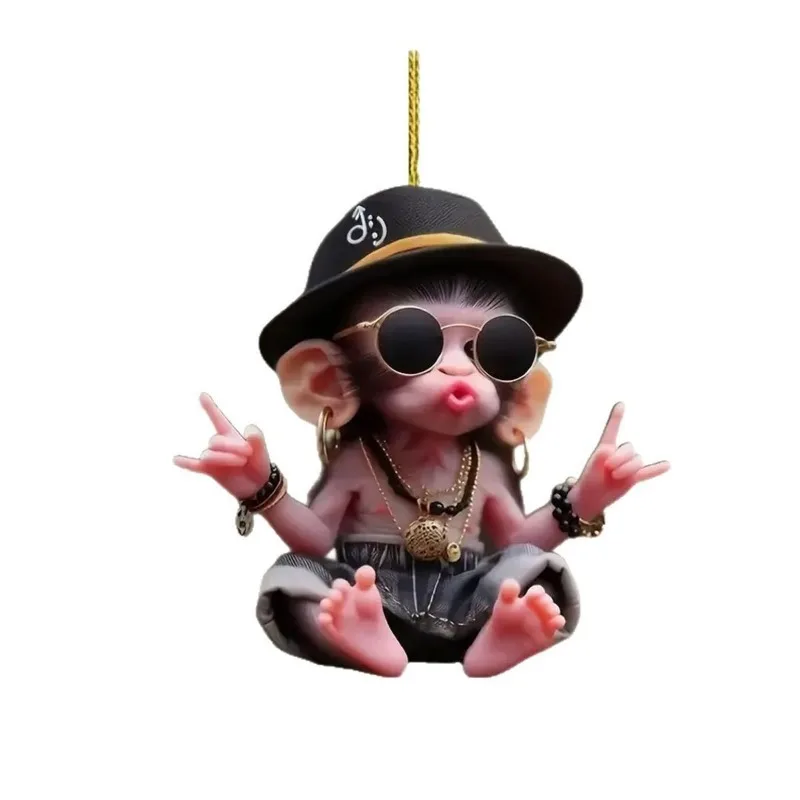 Акриловый кулон в виде обезьяны, персонализированный декор, кулон, Рождественский кулон в виде обезьяны, акриловое украшение для автомобиля, мультяшная рождественская елка
Акриловый кулон в виде обезьяны, персонализированный декор, кулон, Рождественский кулон в виде обезьяны, акриловое украшение для автомобиля, мультяшная рождественская елка