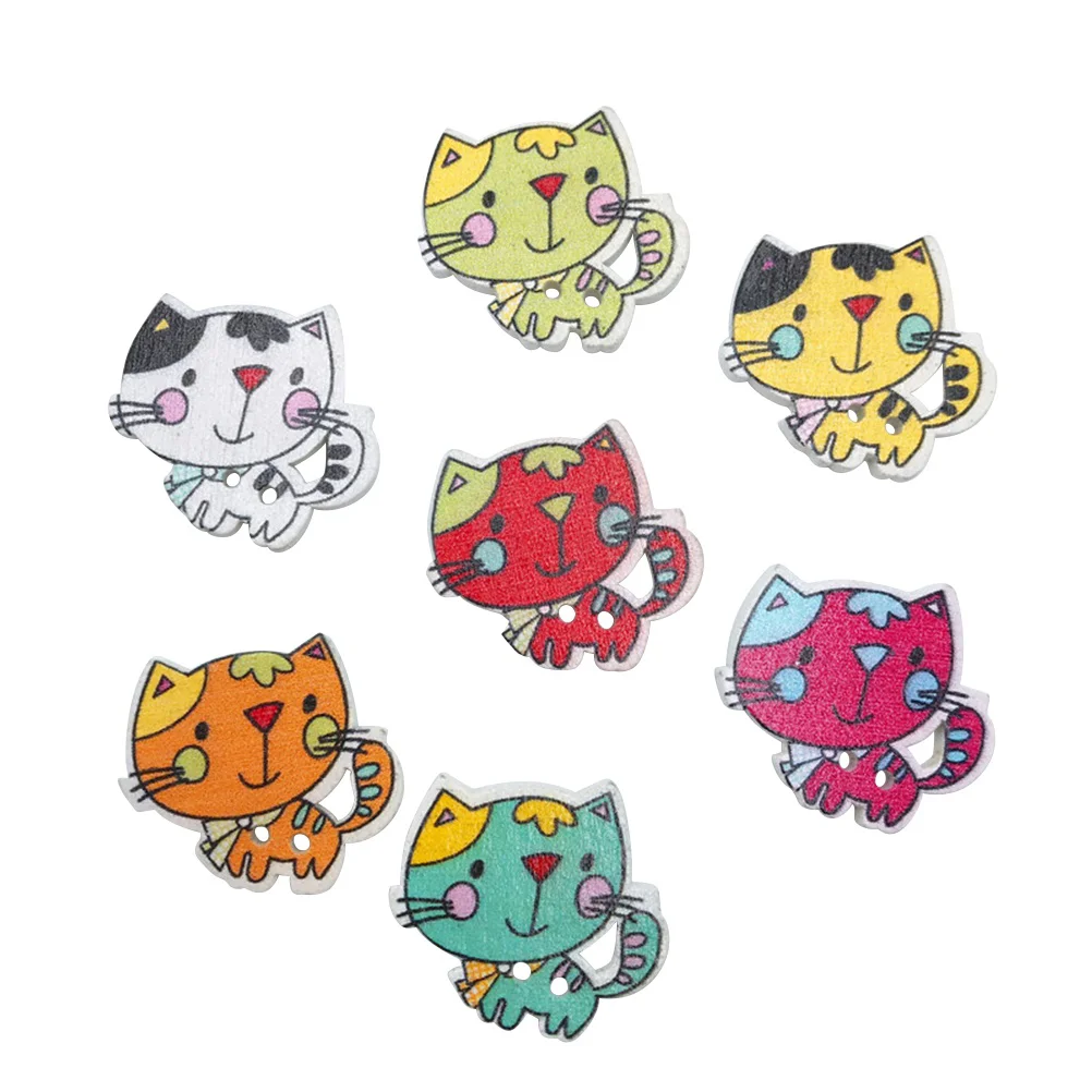 Buttons Craftswooden Button Diy Animal Vintage Coat Knitting Sewing Woodcat Accessories Kitten Kids Scrapbooking Natural Hole
Buttons Craftswooden Button Diy Animal Vintage Coat Knitting Sewing Woodcat Accessories Kitten Kids Scrapbooking Natural Hole