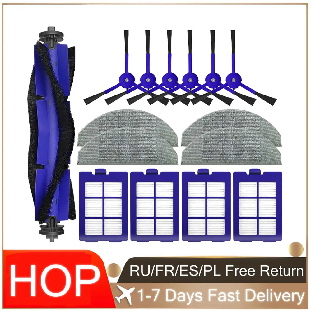 For Anker Eufy RoboVac X8 Hybrid Vacuum Cleaner Main Side Brush Mop Cloths Rag Hepa Filter Spare Part Accessory Kit
For Anker Eufy RoboVac X8 Hybrid Vacuum Cleaner Main Side Brush Mop Cloths Rag Hepa Filter Spare Part Accessory Kit