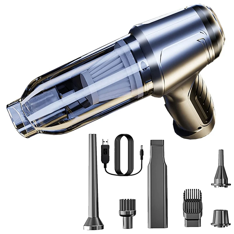 Cordless Car Multifunctional Handheld Cordless Vacuum Cleaner 9500PA Suction For Wet Dry Pet Hair
Cordless Car Multifunctional Handheld Cordless Vacuum Cleaner 9500PA Suction For Wet Dry Pet Hair