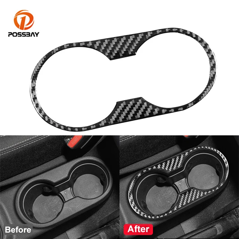 Car Water Cup Holder Trim Cover Sticker Real Carbon Fiber Decoration Parts for Jeep Wrangler JK 2011 2012 2013 2014 2015-2017
Car Water Cup Holder Trim Cover Sticker Real Carbon Fiber Decoration Parts for Jeep Wrangler JK 2011 2012 2013 2014 2015-2017