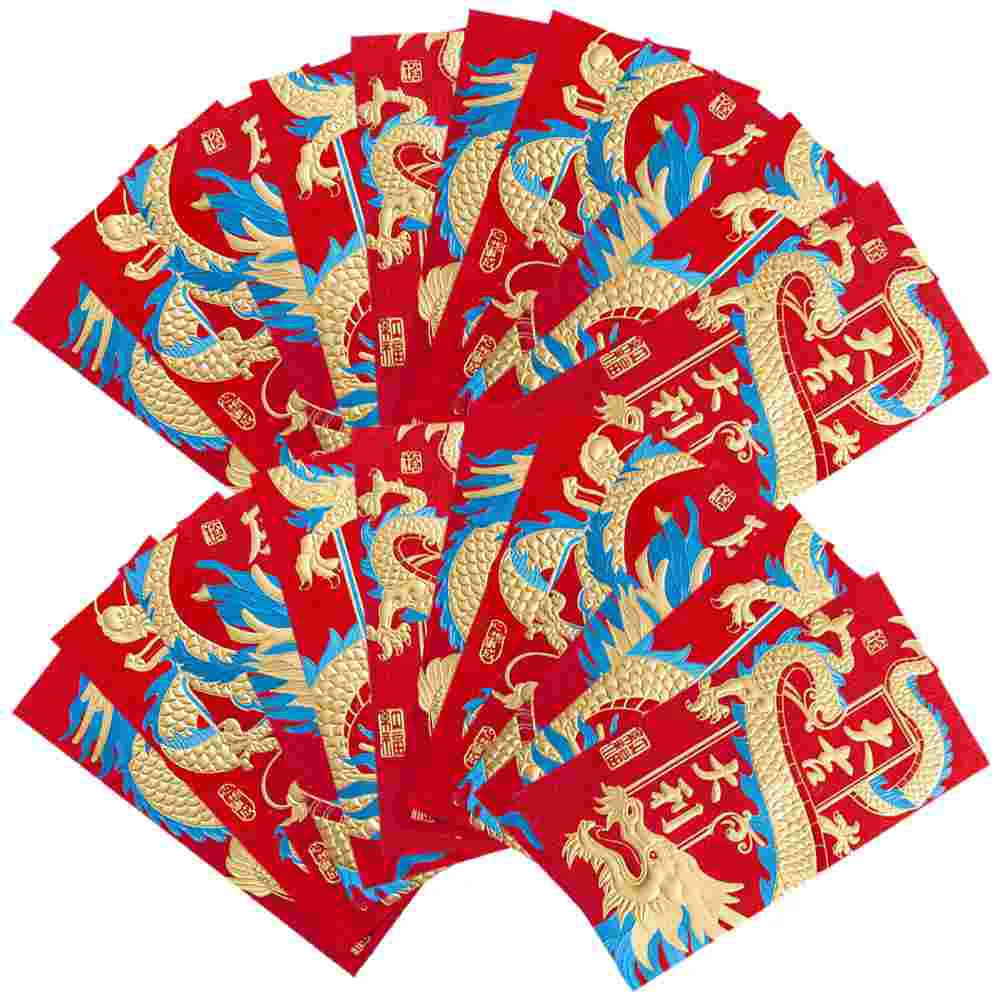 24 Pcs Paper Red Packet Luck Money Bag Purse 2024 Envelope New Year Cartoon Packets
24 Pcs Paper Red Packet Luck Money Bag Purse 2024 Envelope New Year Cartoon Packets