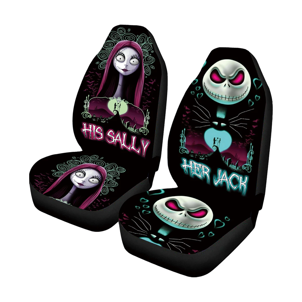 Halloween printed car seat cover, full set, women's and men's car interior accessories, front seat protection, rear seat cushion
Halloween printed car seat cover, full set, women's and men's car interior accessories, front seat protection, rear seat cushion